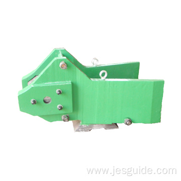 High quality rolled steel entry sliding guides